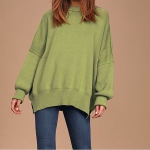 Free people oversized tunic sweater